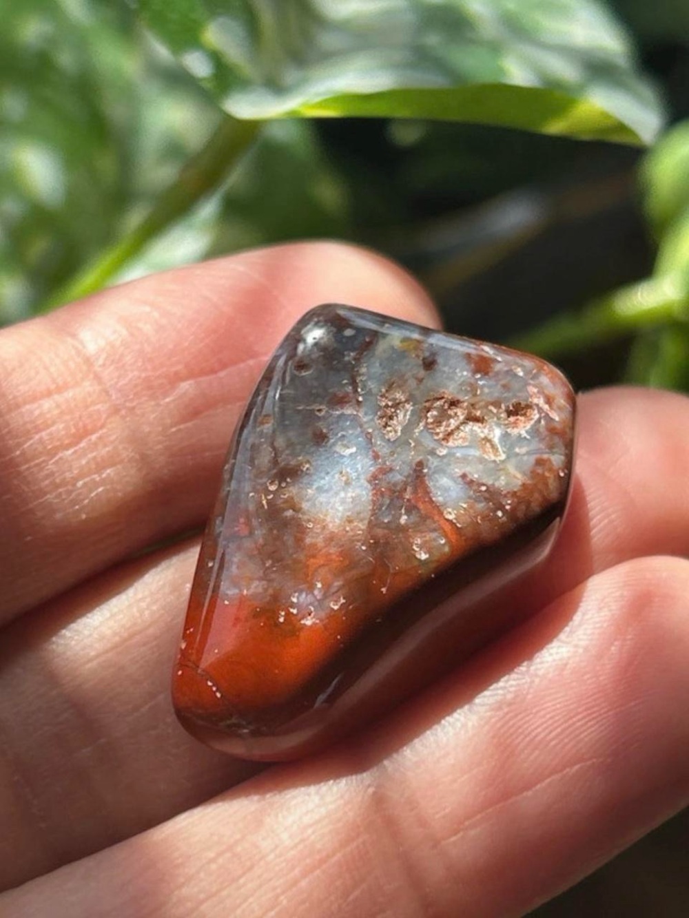 💎 Small Chestnut Jasper Tumbled Stone 7g